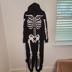 Spooktacular Creations Halloween Skeleton Costume Skeleton Costume Jumpsuit M